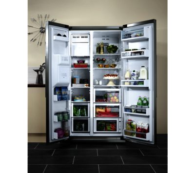 Neff Series 5 K3990X7GB American-Style Fridge Freezer - Stainless Steel
